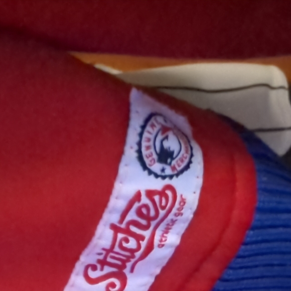 Of Philadelphia jacket. It's red and white and blue. Use the worn a couple times - Picture 3 of 4